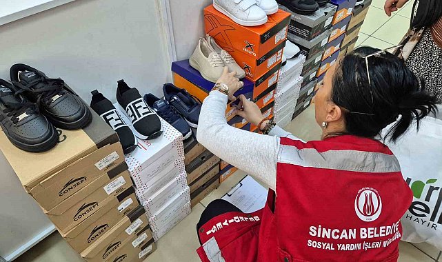İhtiyaç sahibi çocukların bayram hediyesi Sincan Belediyesinden