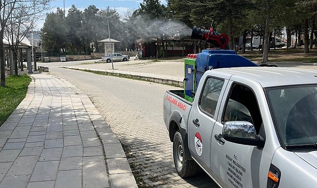 İlaçlama çalışmaları devam ediyor