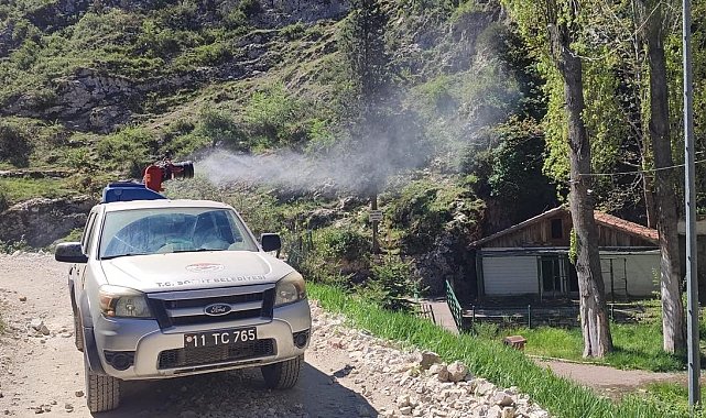 İlaçlama çalışmaları devam ediyor