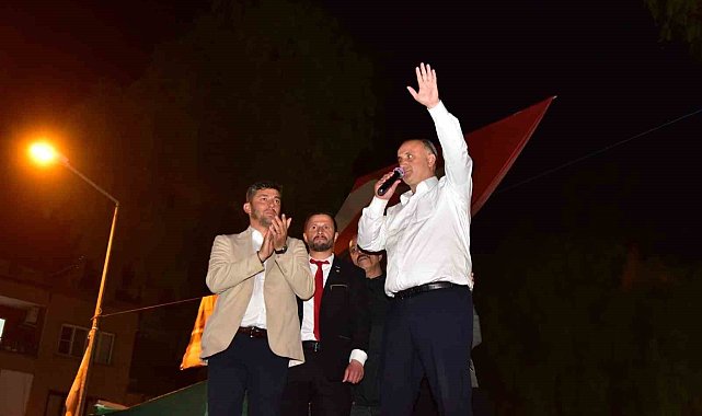 İncirliova'da Başkan Kaya güven tazeledi