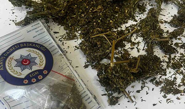 İncirliova'da iki şüphelinin üzerinde uyuşturucu madde çıktı