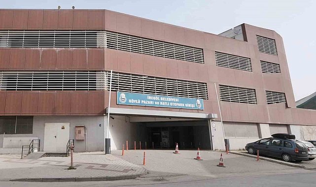 İnegöl'de bir kapalı otopark daha kullanıma açıldı