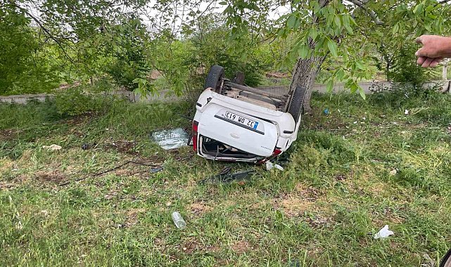 Isparta'da otomobil takla attı: 1 ölü, 4 yaralı