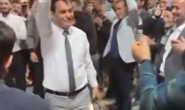 Isparta'da silahlı seçim kutlaması