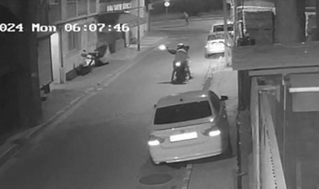 İstanbul'da film gibi olay kamerada: Sevgilisinin komşularına kurşun yağdırdı