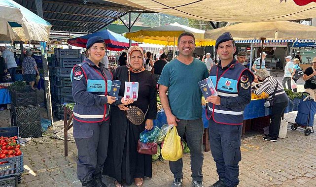 Jandarma Akbük'te bilgilendirdi