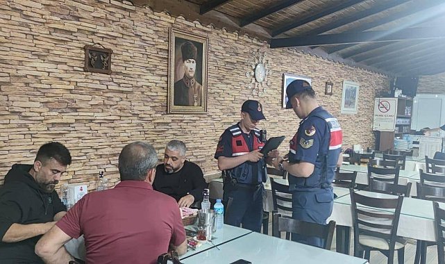 Jandarmadan 'şok' yol kontrolü