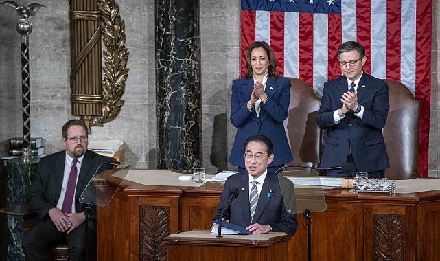 Japonya Başbakanı Kishida ABD Kongresi'ne hitap etti