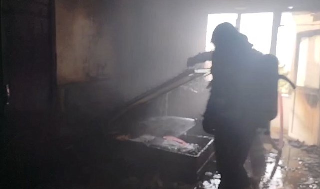 Kahramanmaraş'ta korkutan ev yangını