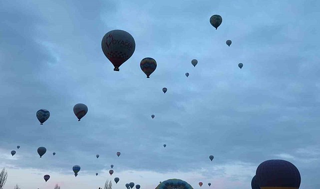 Kapadokya'da görsel şölen