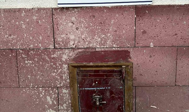 Kapaklı'da çalınan çelik kasa bulundu