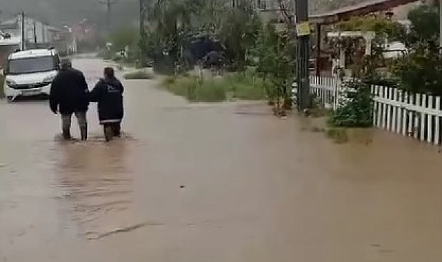 Kapıdağ'da su baskınları