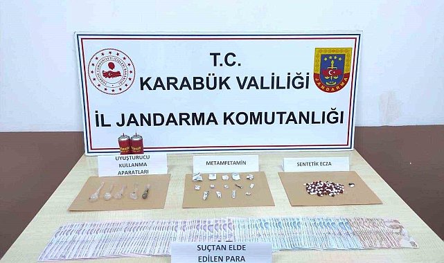 Karabük'te uyuşturucu operasyon: 2 gözaltı