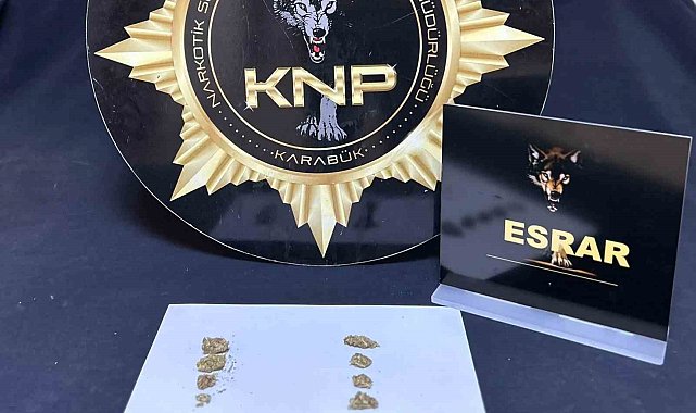 Karabük'te uyuşturucu operasyonu: 2 gözaltı