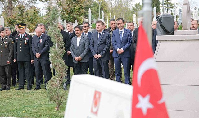 Karaman'da şehitlik ziyareti