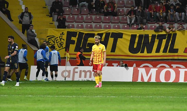 Kartal Kayra Yılmaz cezalı duruma düştü