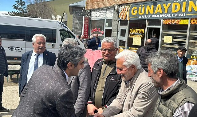 Kaymakam Aslantatar, esnafı ziyaret etti