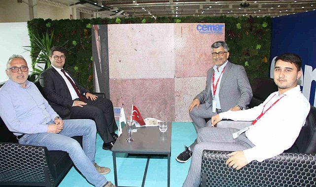 Kaymakam Özdemir ve Başkan Aşkın Cemar'ı fuarda yalnız bırakmadı