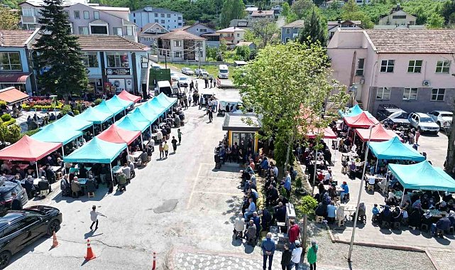 Kaynaşlılar mevlid programında bir araya geldi