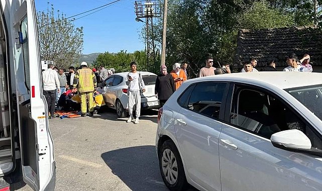 Kazada yola savrulan motosiklettekilere ikinci araç çarptı: 1 ölü, 2 yaralı