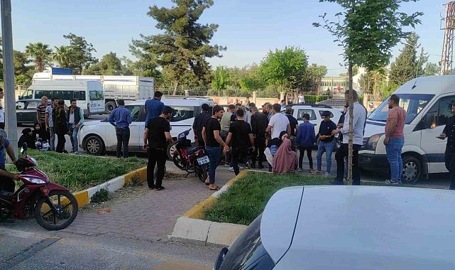 Kazayı gören kadın yolcu gözyaşlarına boğuldu