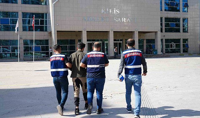 Kilis'te terör operasyonunda yakalanan zanlı tutuklandı