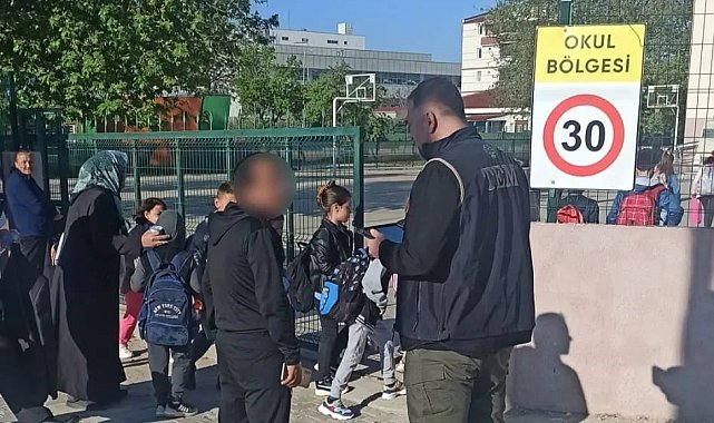 Kırklareli'de okul servisleri ile çevreleri denetlendi