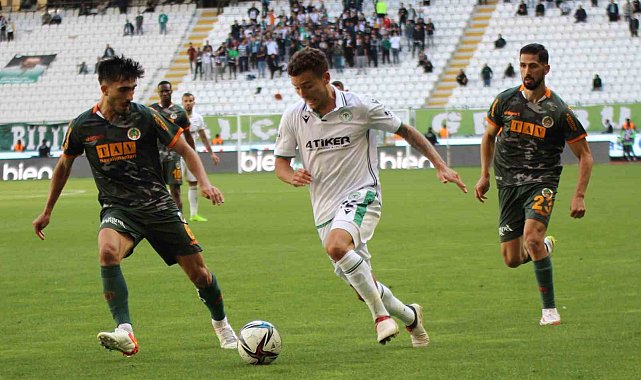 Konyaspor ile Alanyaspor 16. randevuda
