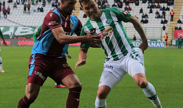 Konyaspor ile Trabzonspor 46. randevuda
