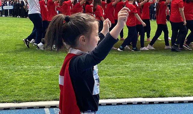 Küçük Bilge'nin coşkusu, 23 Nisan'a renk kattı