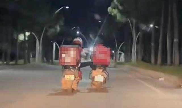 Kuryelerin tehlikeli yolculuğu