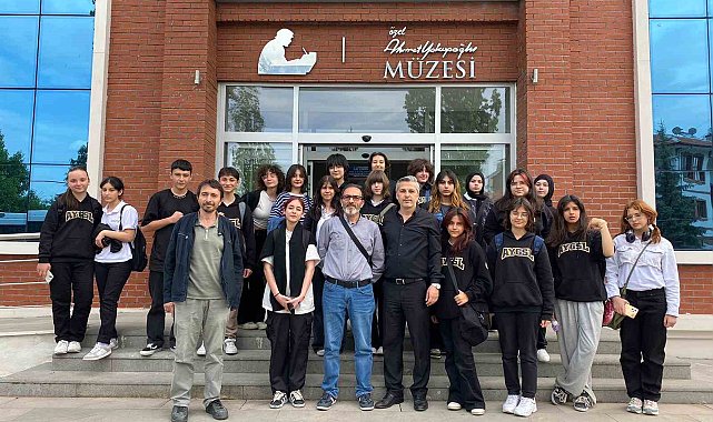 Kütahya Ahmet Yakupoğlu Güzel Sanatlar Lisesi öğrencileri "Bahar Nefesi Çalıştayı"nda