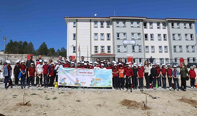 Kütahya'da "Okuldaki çiftlik" isimli proje