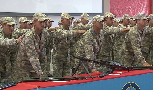 Kütahya'da sözleşmeli erler için yemin töreni