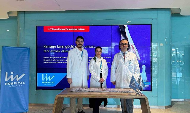 Liv Hospital Gaziantep'ten Kanser Haftası etkinliği