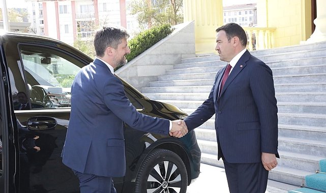 Macaristan Ankara Büyükelçisi Viktor Matis, Kütahya Valisi Musa Işın'ı ziyaret etti