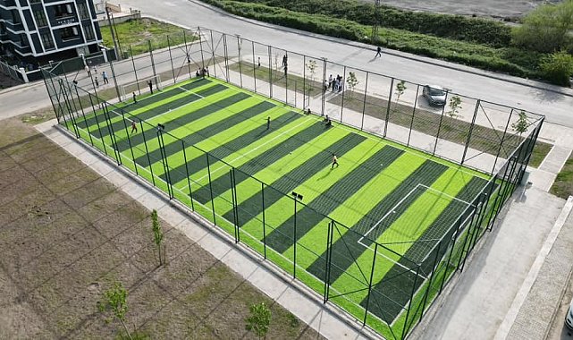 Mahalli spor sahalarının sayısı hızla artıyor
