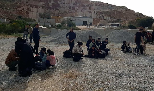 Manisa'da 27 düzensiz göçmen yakalandı