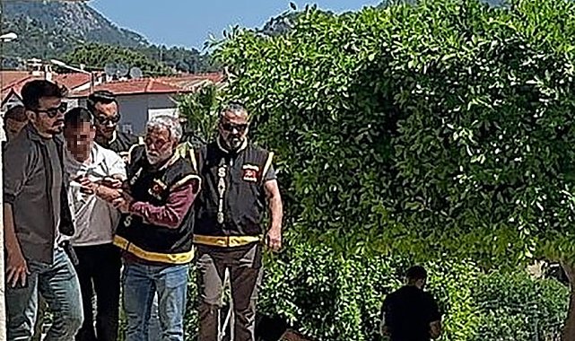 Marmaris'te bir kadını bıçaklayarak öldüren şahıs adliyeye sevk edildi