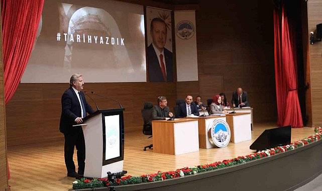 Melikgazi'de yeni dönemin ilk meclis toplantısı yapıldı