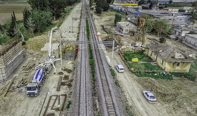 Mersin-Yenice tren seferlerine 2 sene inşaat molası