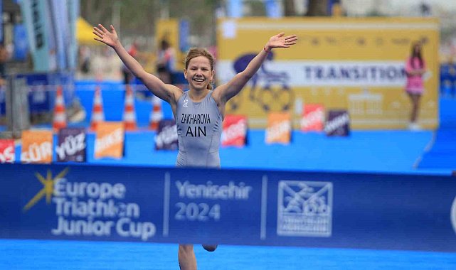 Mersin'de Avrupa Triatlon Genç Kadınlar ve Genç Erkekler Kupası yapıldı