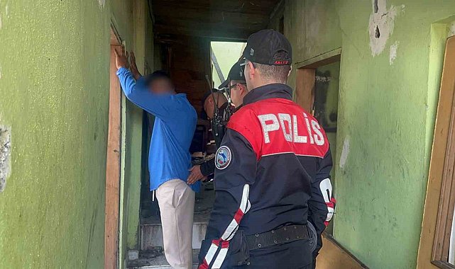 Metruk binalara şok baskın...Şüphelinin bulunma sebebi polisi bile şaşırttı