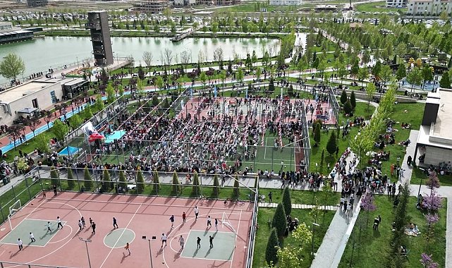 Millet Bahçesi çocuklarla şenlendi