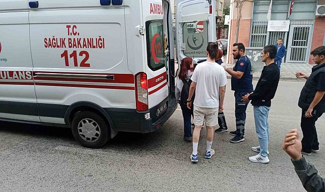 Motosiklet bisiklete çarptı: 2 yaralı