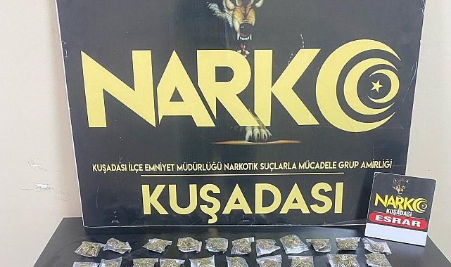 Motosikletli uyuşturucu satıcısı yakalandı