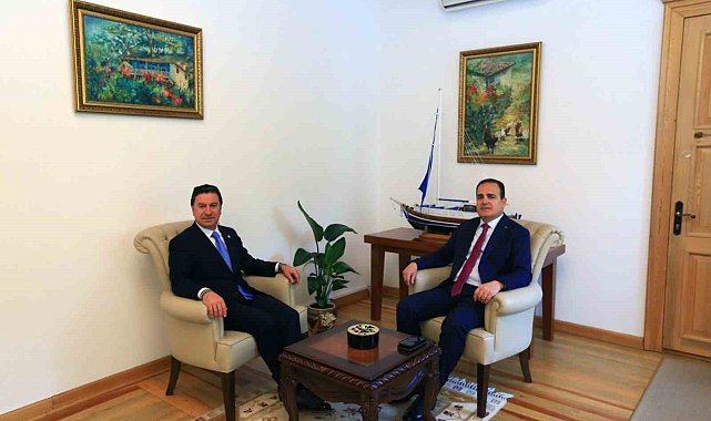 Muğla Valisi Akbıyık'tan Başkan Aras'a 'Hayırlı olsun' ziyareti