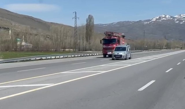 Muradiye'de sazlık alanında yangın paniği