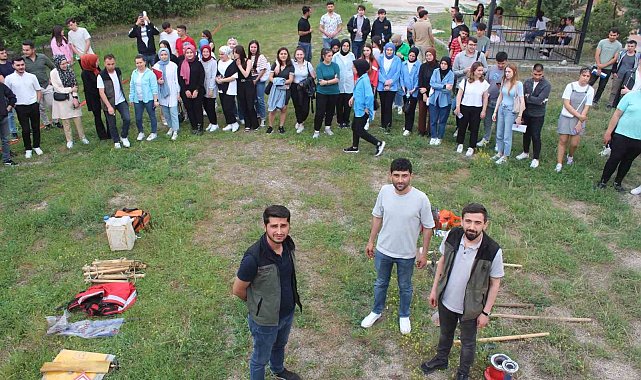 MYO öğrencilerine 'Orman Yangın Gönüllüsü Eğitimi'