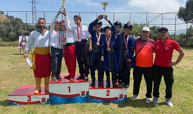 Nazilli&#039;de Geleneksel Türk Okçuluğu müsabakaları tamamlandı